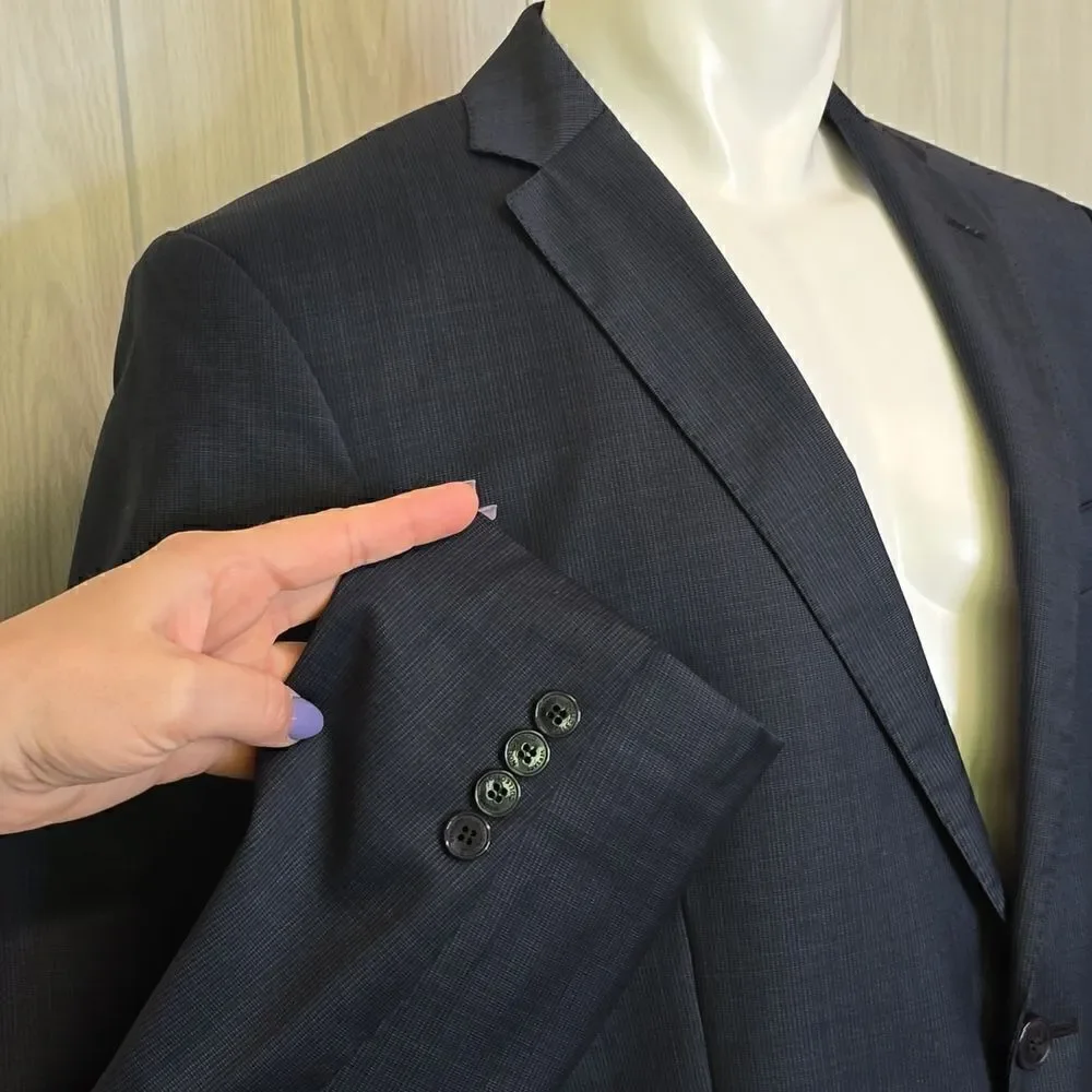 Versace Colletion | Blue/Black Blazer